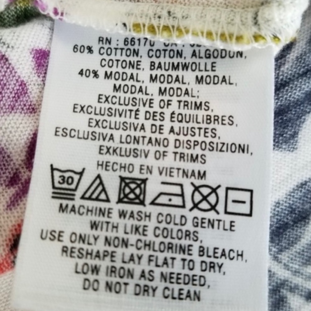 Anthropologie Postmark Cultivars Floral Top - Picture 6 of 6